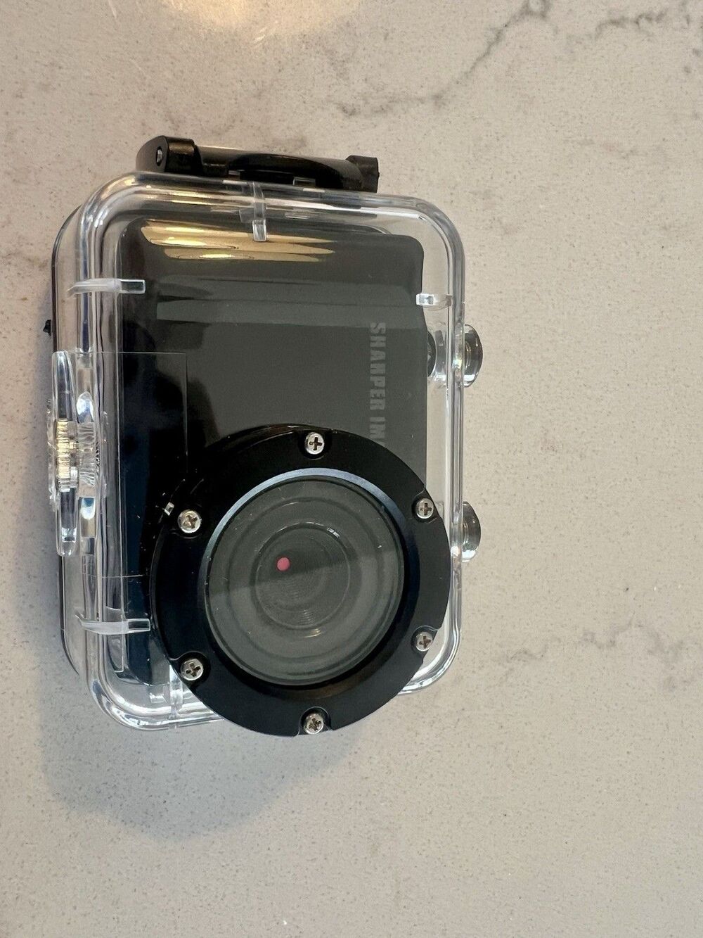 Sharper Image HD Action Cam w/ Waterproof Case + Mounts + Carrying Case